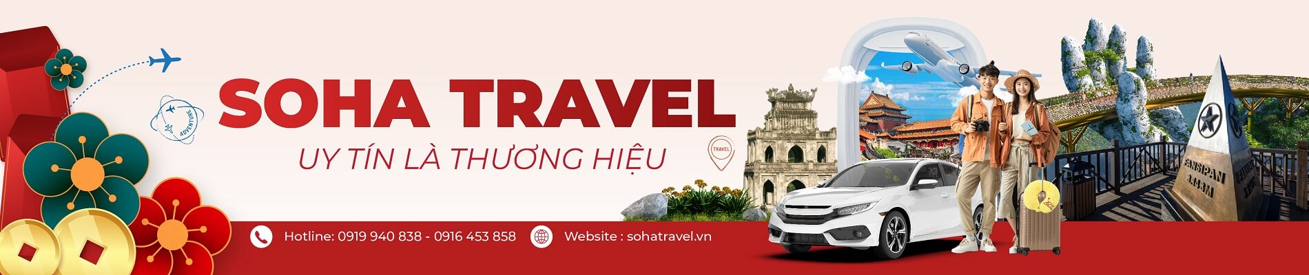 Soha Travel - Banner liên hệ