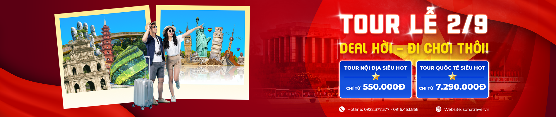Tour lễ 2.9 - Soha Travel
